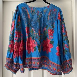 Farm Rio Colorful Top